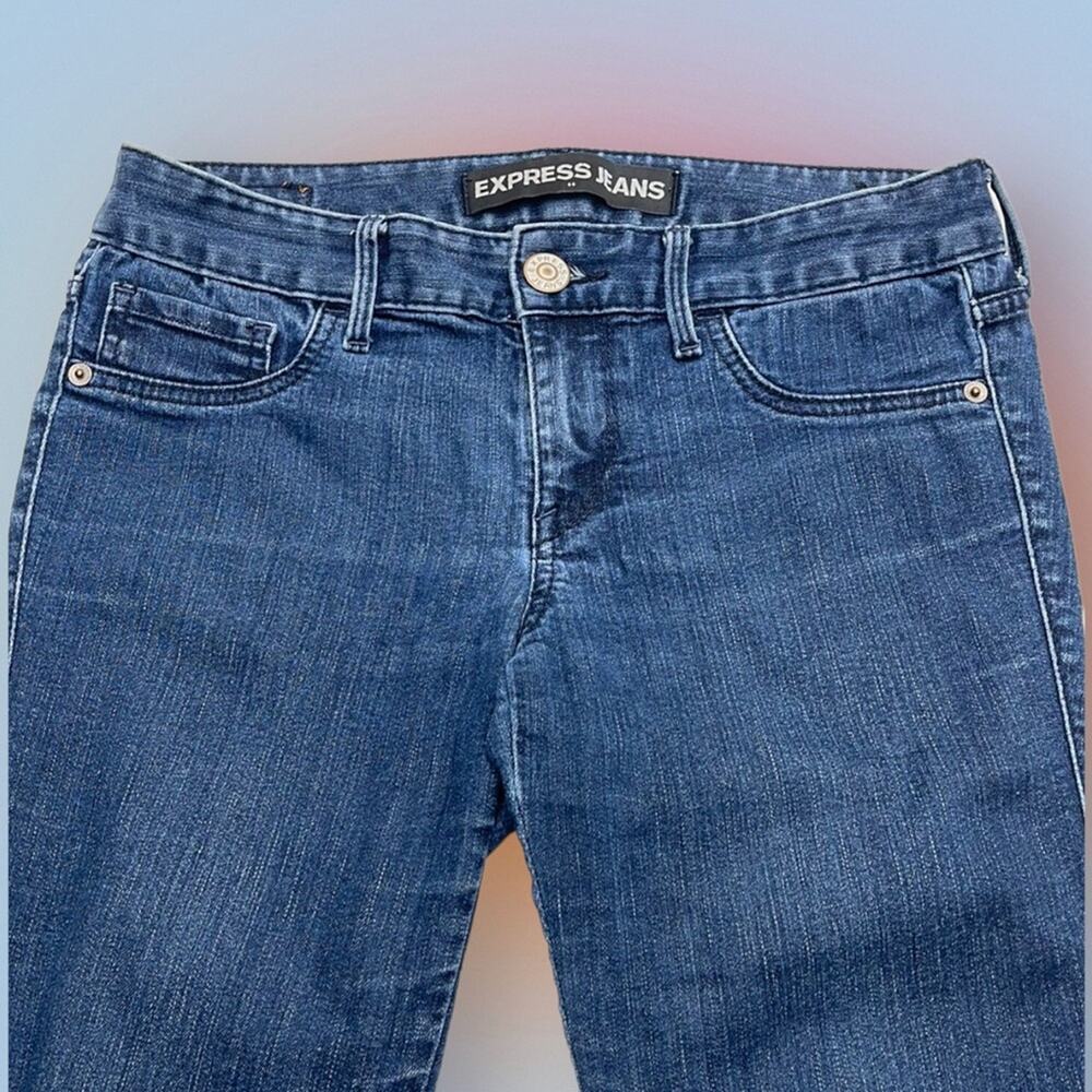 EXPRESS Women’s 4 Short STELLA Blue Jean Legging